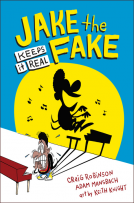 book cover for Jake the Fake Keeps it Real