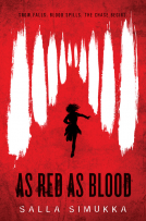 book cover for As Red as Blood
