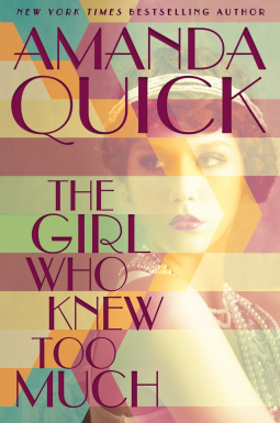 book cover for The Girl Who Knew Too Much